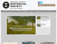 Tablet Screenshot of douglascohistory.net